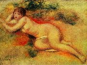 Pierre-Auguste Renoir Akt oil on canvas